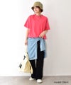 her.｜ロックステッチ入り天竺Tee 半袖 (Short Sleeve)-パック入り [[131231PK-A]][C]