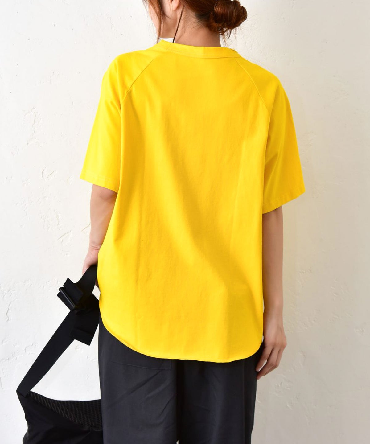 her.｜ロックステッチ入り天竺Tee 半袖 (Short Sleeve)-パック入り [[131231PK-A]][C]