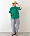 her.｜ロックステッチ入り天竺Tee 半袖 (Short Sleeve)-パック入り [[131231PK-A]][C]