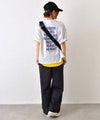 her.｜ロックステッチ入り天竺Tee 半袖 (Short Sleeve)-パック入り [[131231PK-A]][C]