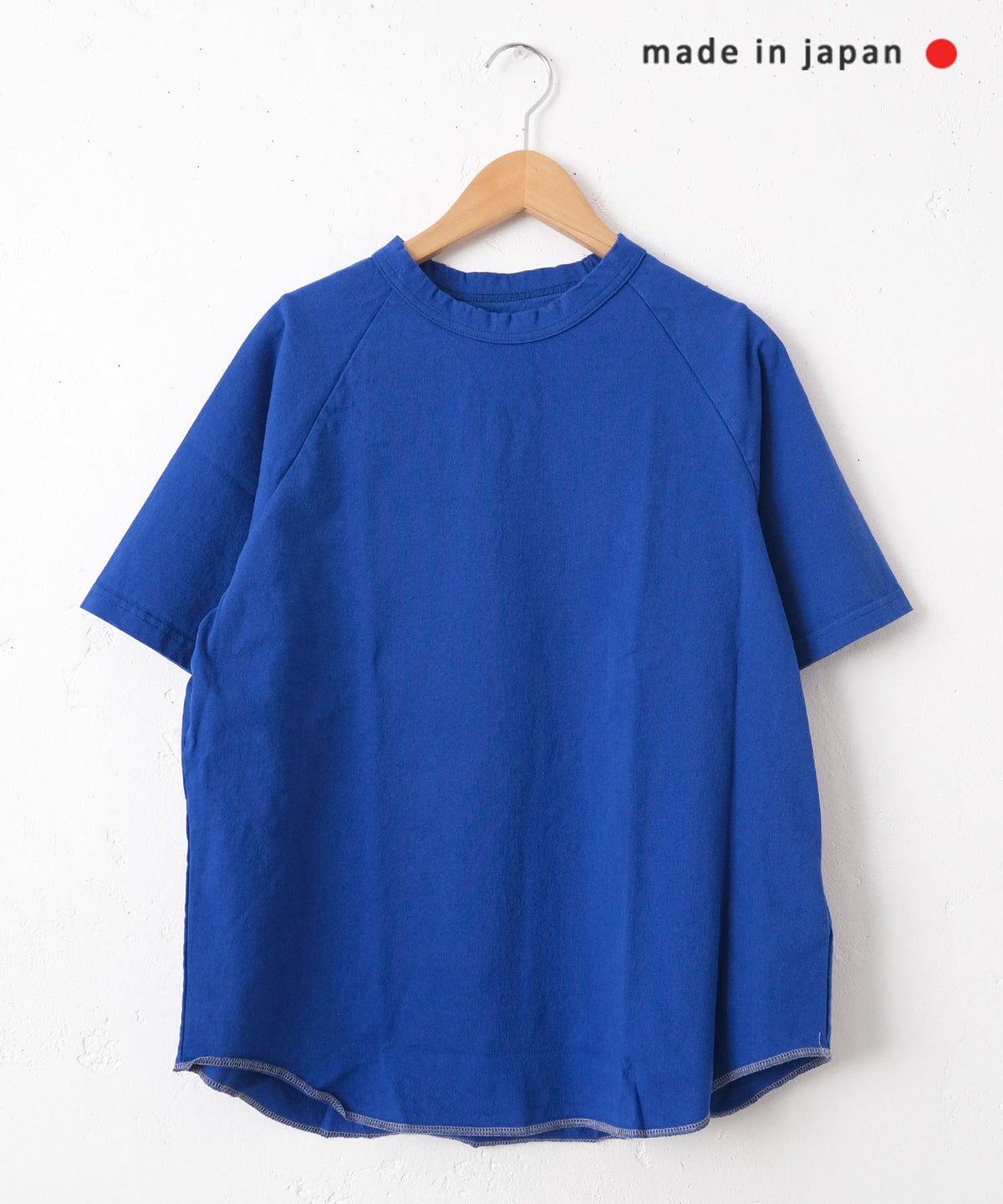  her.｜ロックステッチ入り天竺Tee 半袖 (Short Sleeve)-パック入り [[131231PK-A]][C]