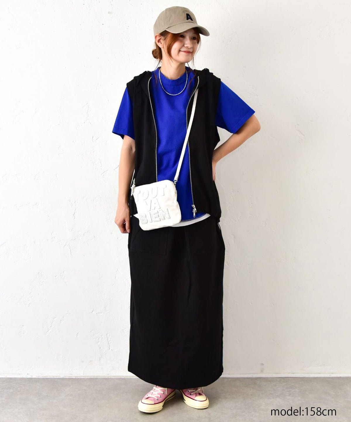  her.｜ロックステッチ入り天竺Tee 半袖 (Short Sleeve)-パック入り [[131231PK-A]][C]