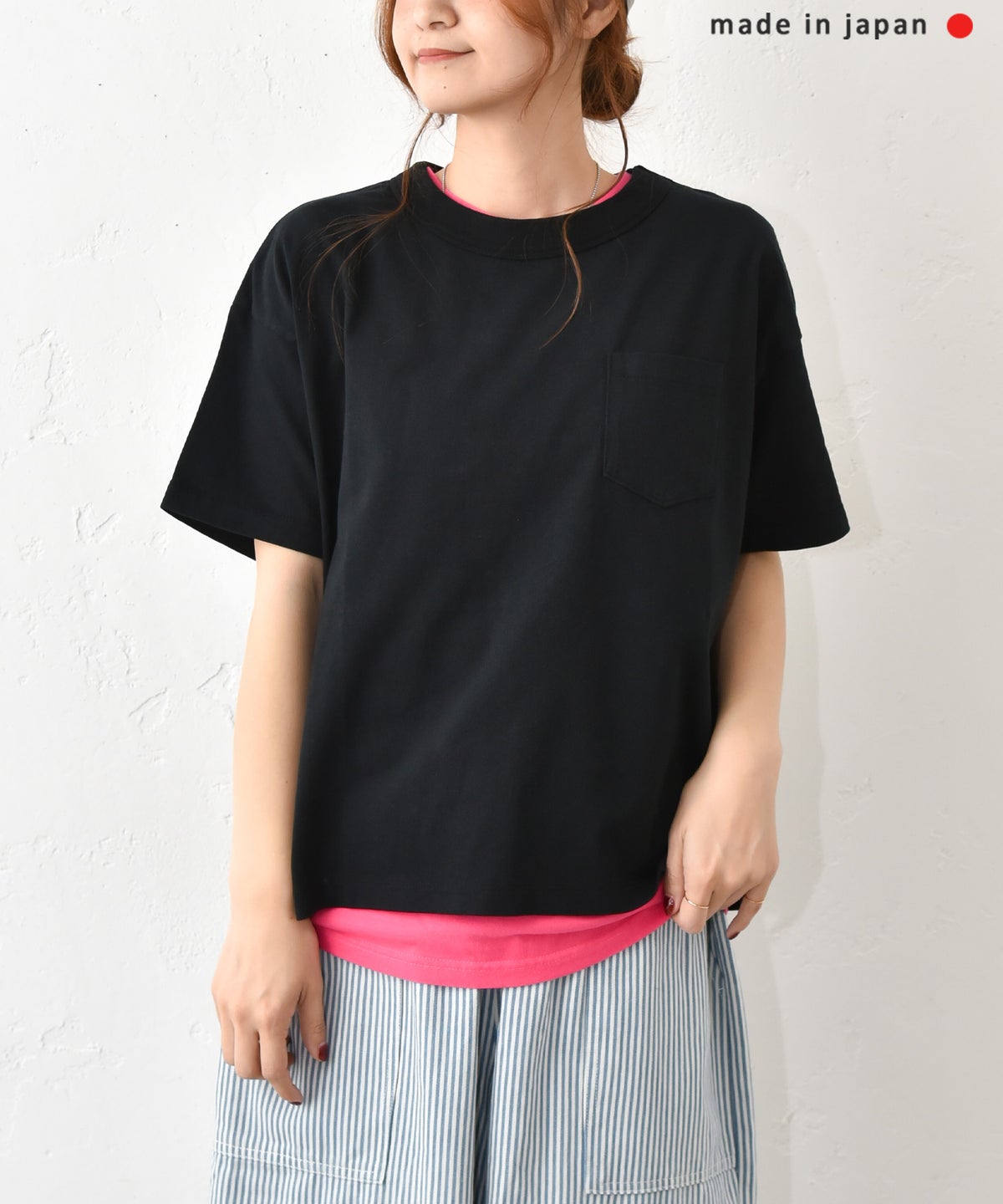  BLUE LAKE MARKET｜ベーシックバックプリントTee [[B-521034]][C]