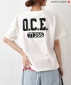  BLUE LAKE MARKET｜ベーシックバックプリントTee [[B-521034]][C]