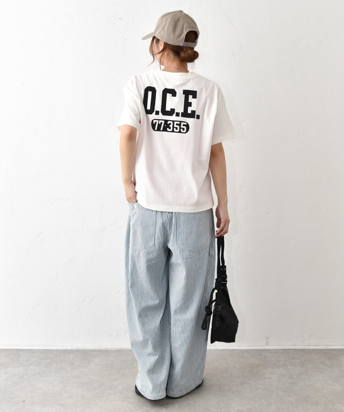  BLUE LAKE MARKET｜ベーシックバックプリントTee [[B-521034]][C]