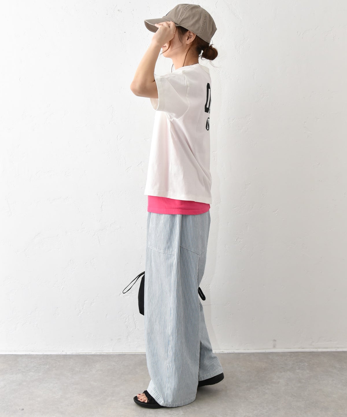  BLUE LAKE MARKET｜ベーシックバックプリントTee [[B-521034]][C]