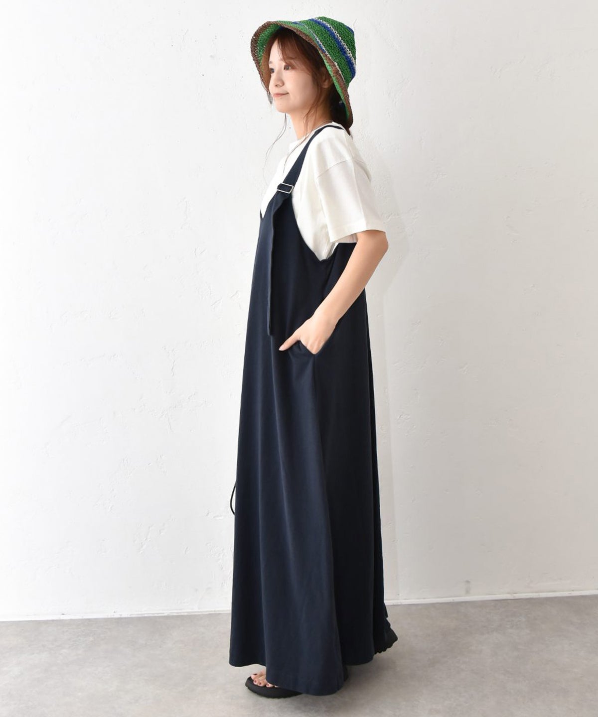  BLUE LAKE MARKET｜ベーシックバックプリントTee [[B-521034]][C]