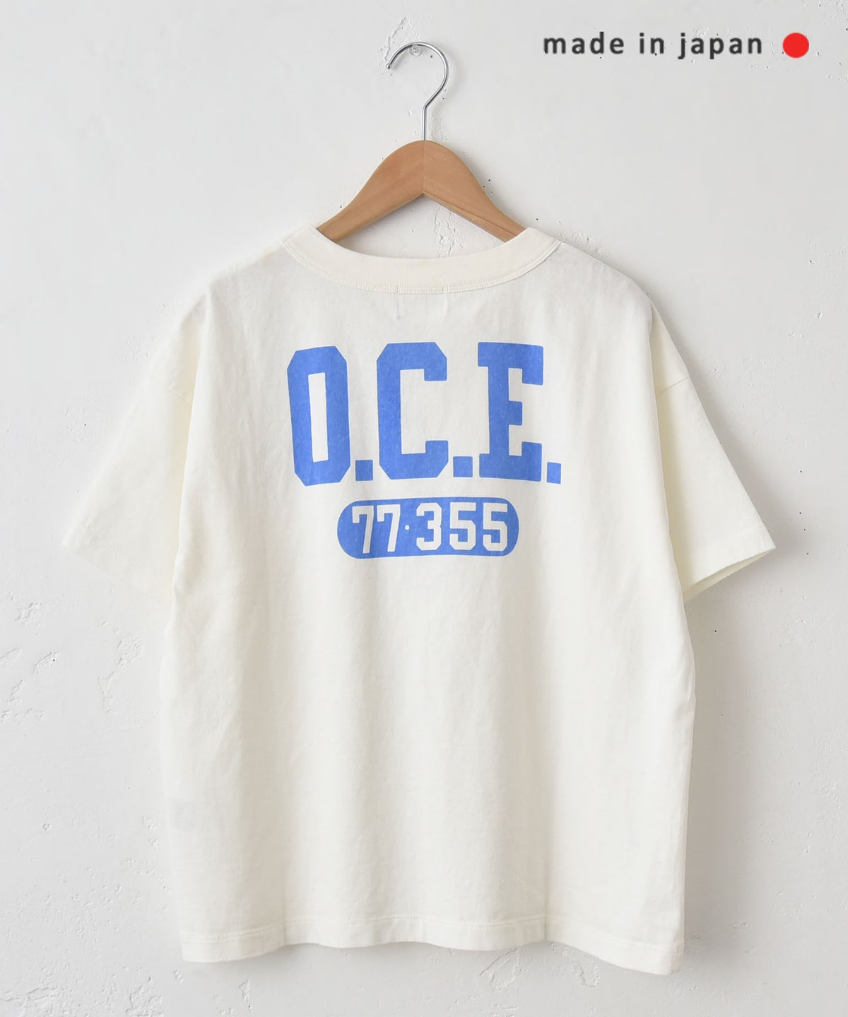 BLUE LAKE MARKET｜ベーシックバックプリントTee [[B-521034]][C]