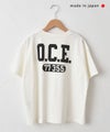  BLUE LAKE MARKET｜ベーシックバックプリントTee [[B-521034]][C]