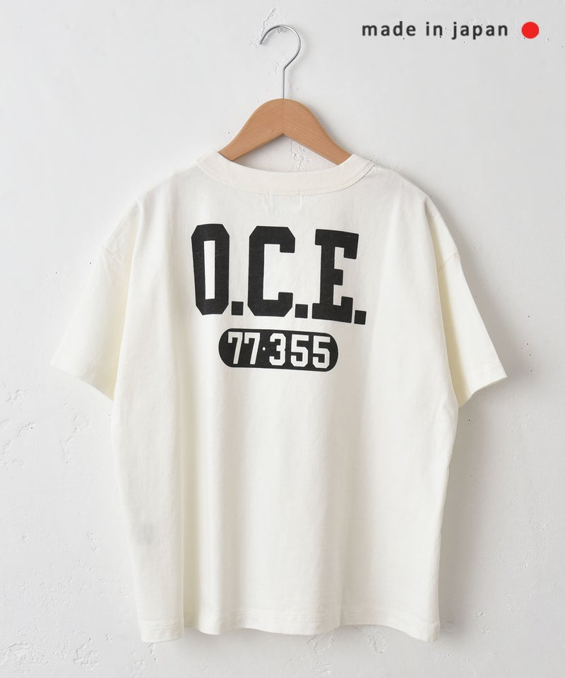  BLUE LAKE MARKET｜ベーシックバックプリントTee [[B-521034]][C]