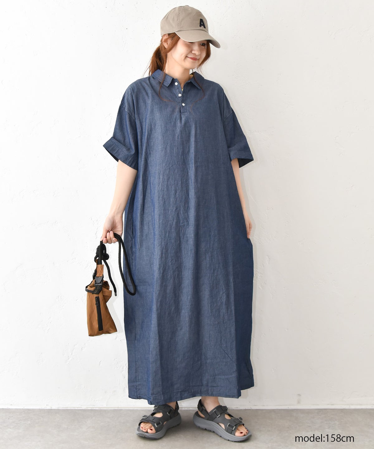 Our.｜シャンブレーシャツワンピース [[131371H]][C]