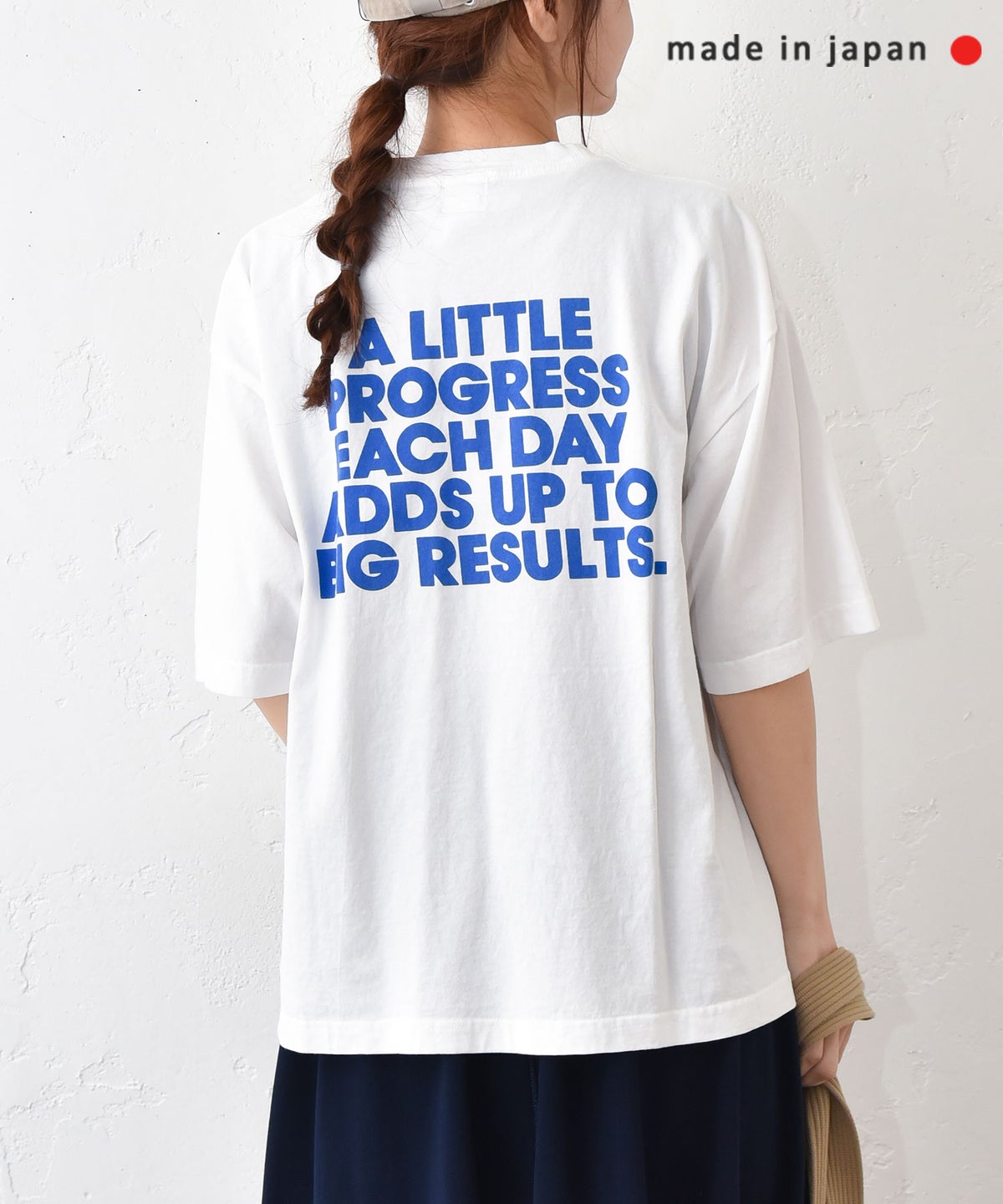 her.｜A Little Progress Relax Fit Tee [[A Little Progress Relax Fit Tee]][C]