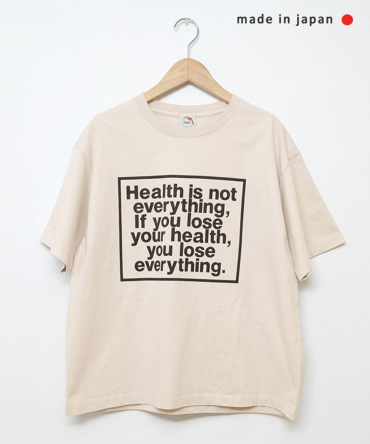 her.｜Boxy Short Sleeve Tee [[Boxy Short Sleeve Tee]][C]