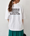 Our.｜ロゴ入り ワイドTee [[HU26-1116]][C]