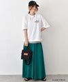 Our.｜ロゴ入り ワイドTee [[HU26-1116]][C]