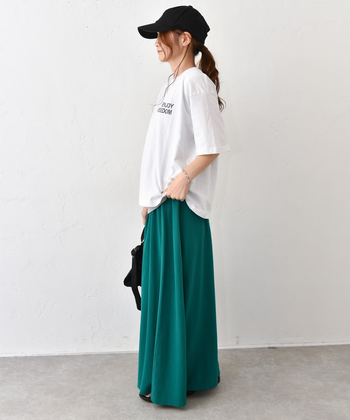Our.｜ロゴ入り ワイドTee [[HU26-1116]][C]
