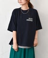 Our.｜ロゴ入り ワイドTee [[HU26-1116]][C]