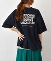 Our.｜ロゴ入り ワイドTee [[HU26-1116]][C]