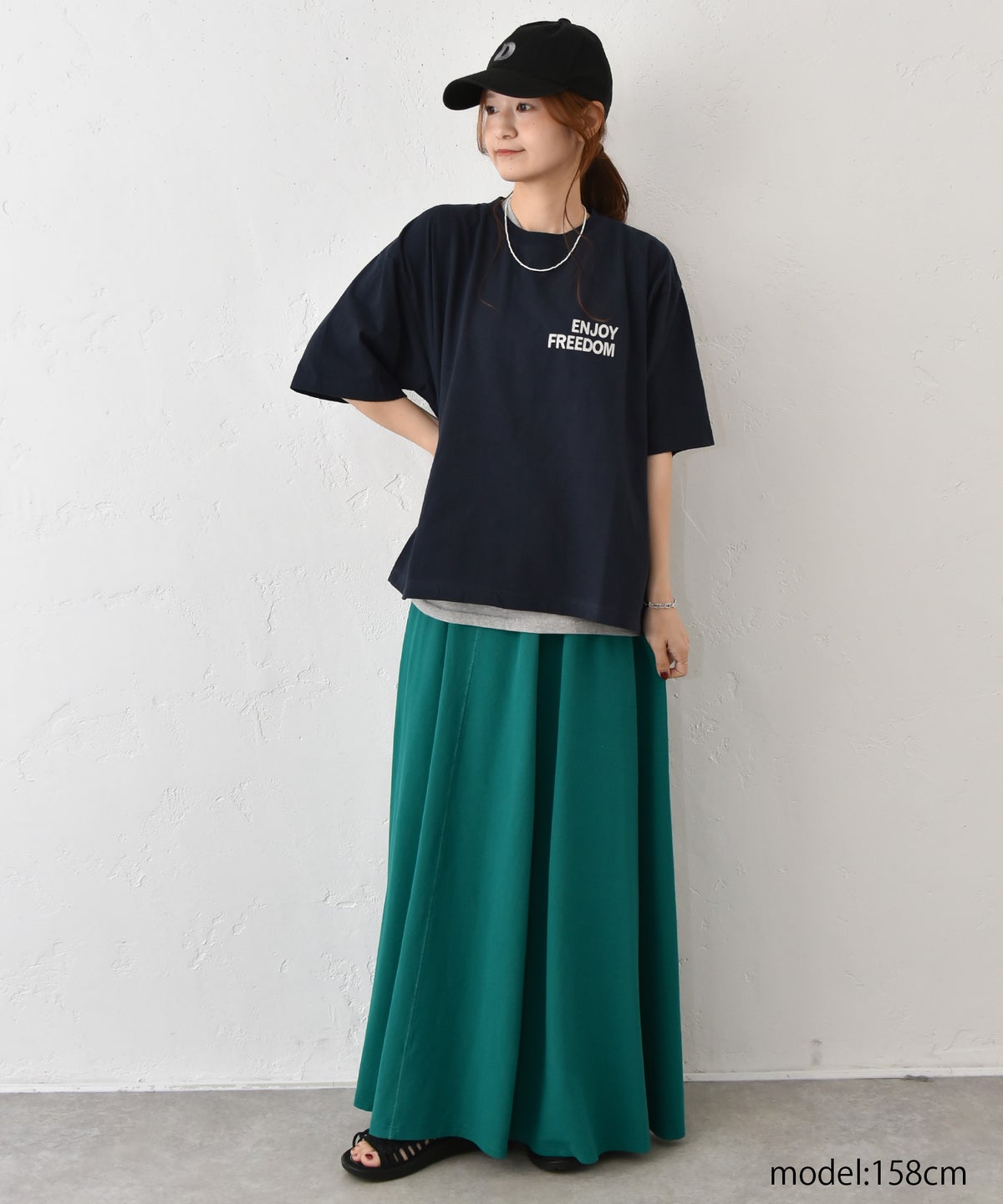 Our.｜ロゴ入り ワイドTee [[HU26-1116]][C]