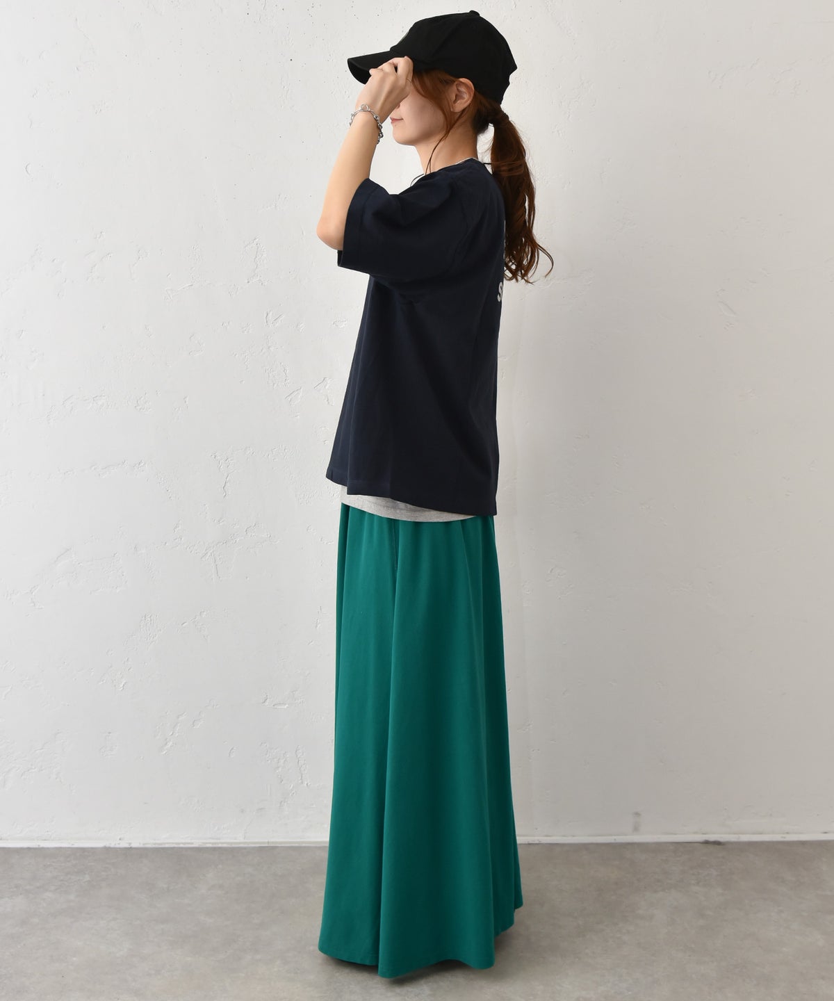 Our.｜ロゴ入り ワイドTee [[HU26-1116]][C]