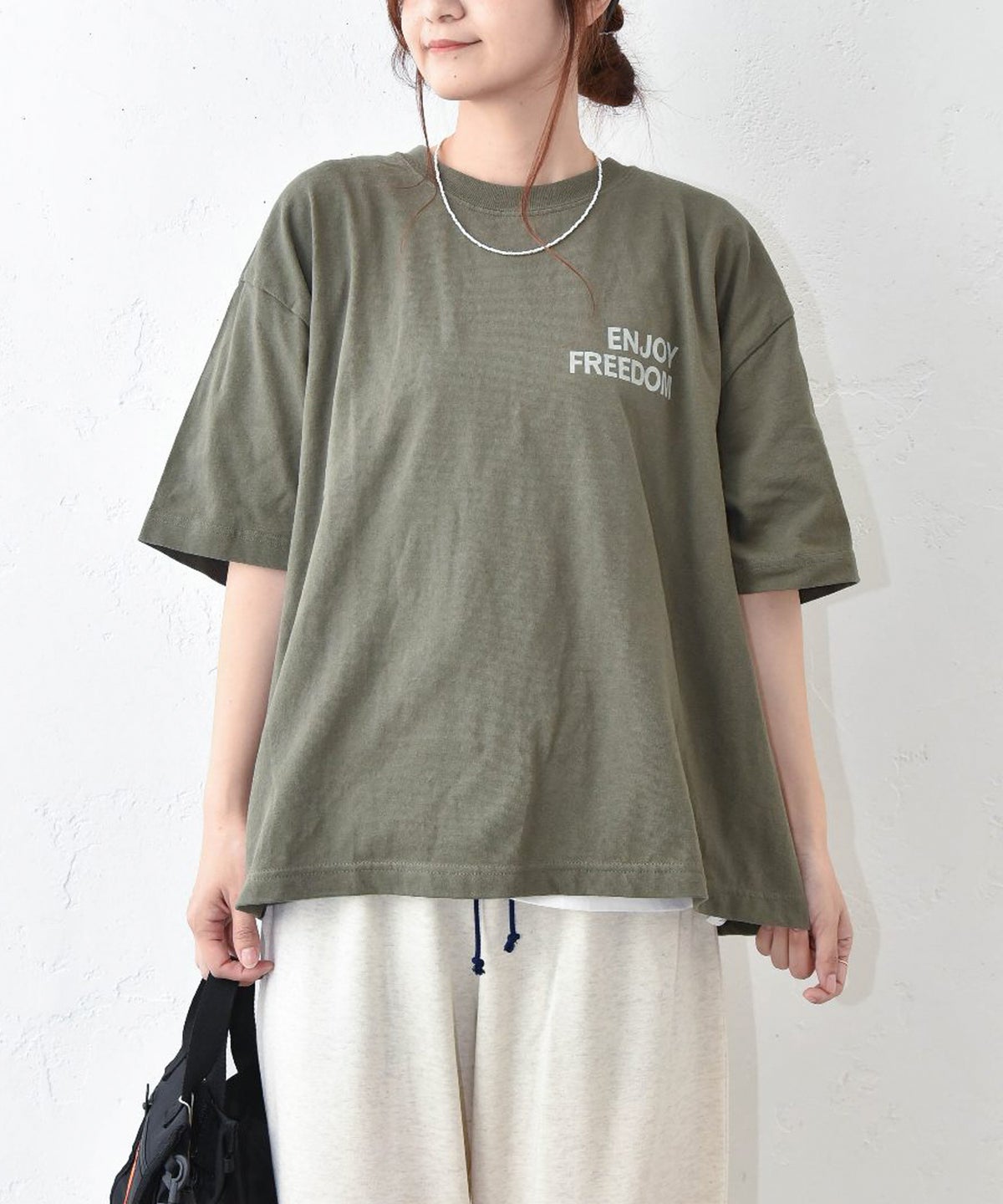 Our.｜ロゴ入り ワイドTee [[HU26-1116]][C]