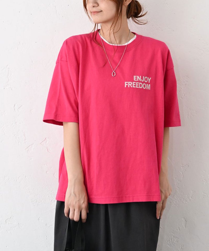 Our.｜ロゴ入り ワイドTee [[HU26-1116]][C]