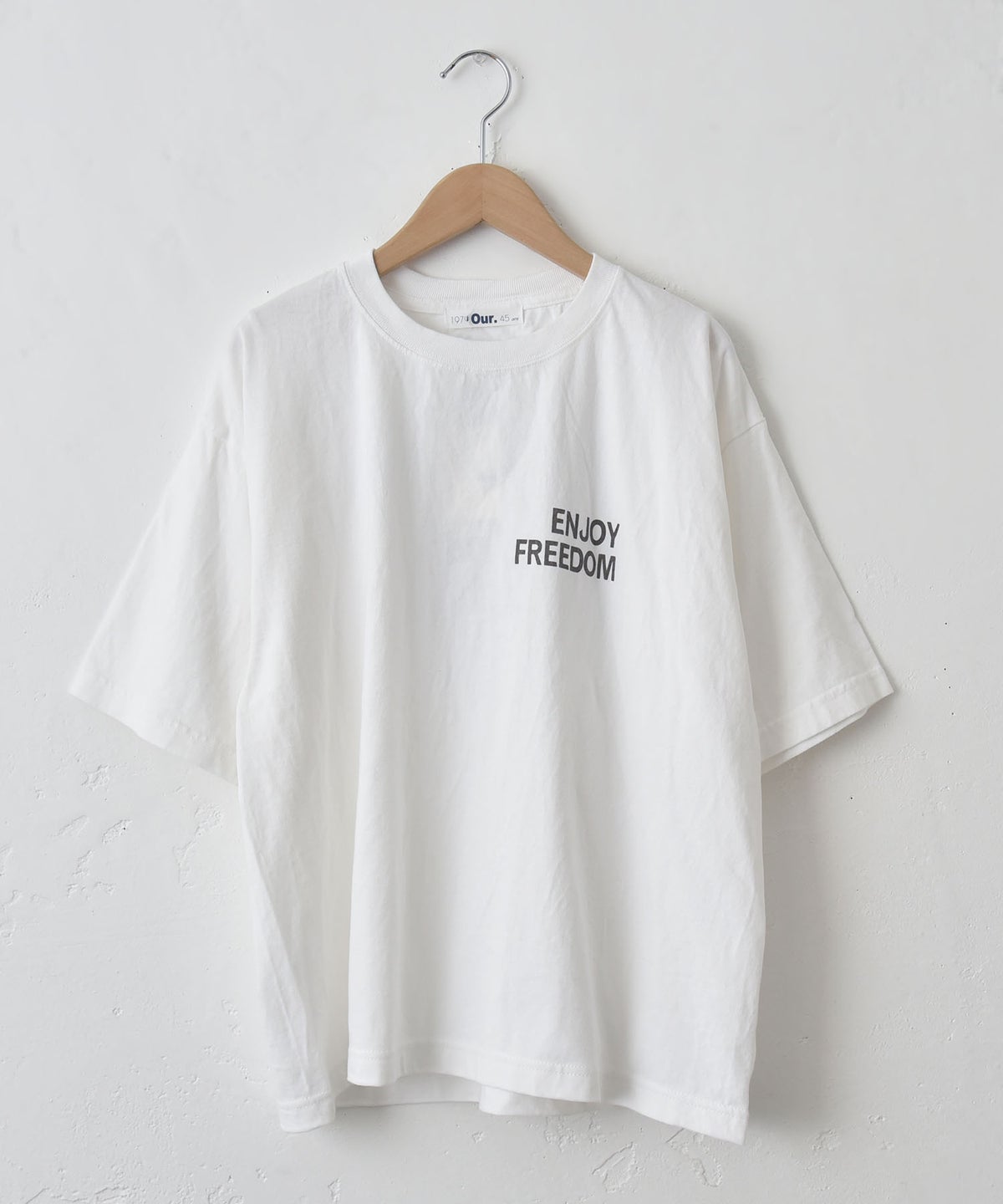 Our.｜ロゴ入り ワイドTee [[HU26-1116]][C]