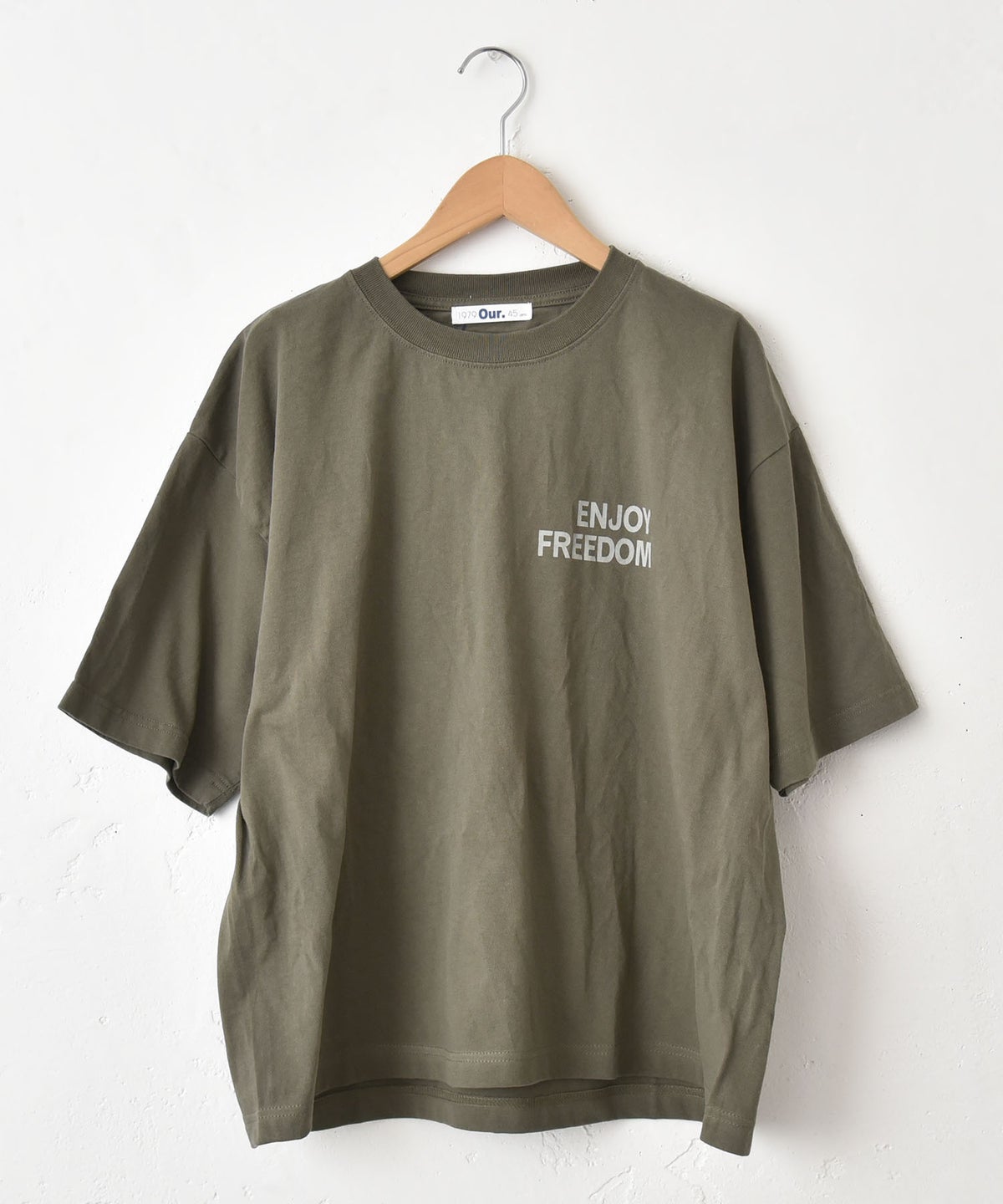 Our.｜ロゴ入り ワイドTee [[HU26-1116]][C]