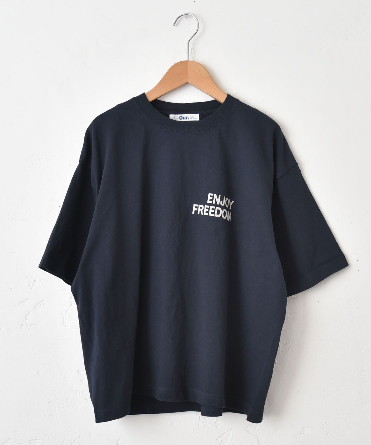 Our.｜ロゴ入り ワイドTee [[HU26-1116]][C]