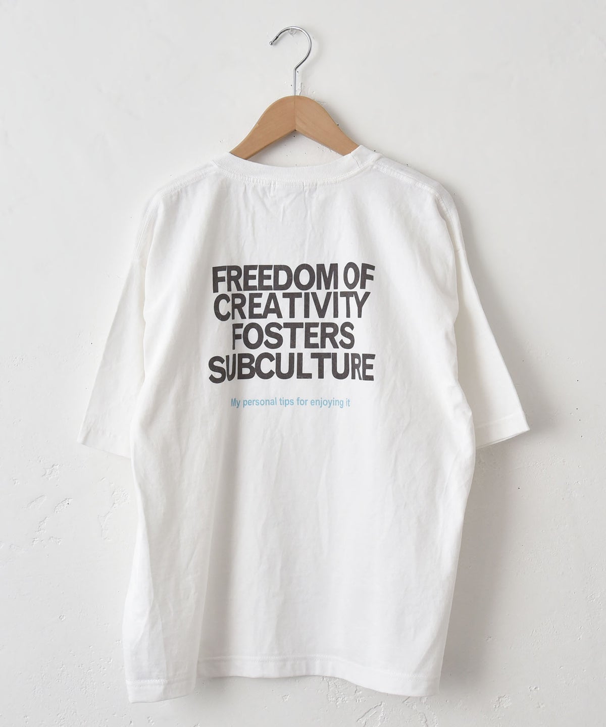 Our.｜ロゴ入り ワイドTee [[HU26-1116]][C]