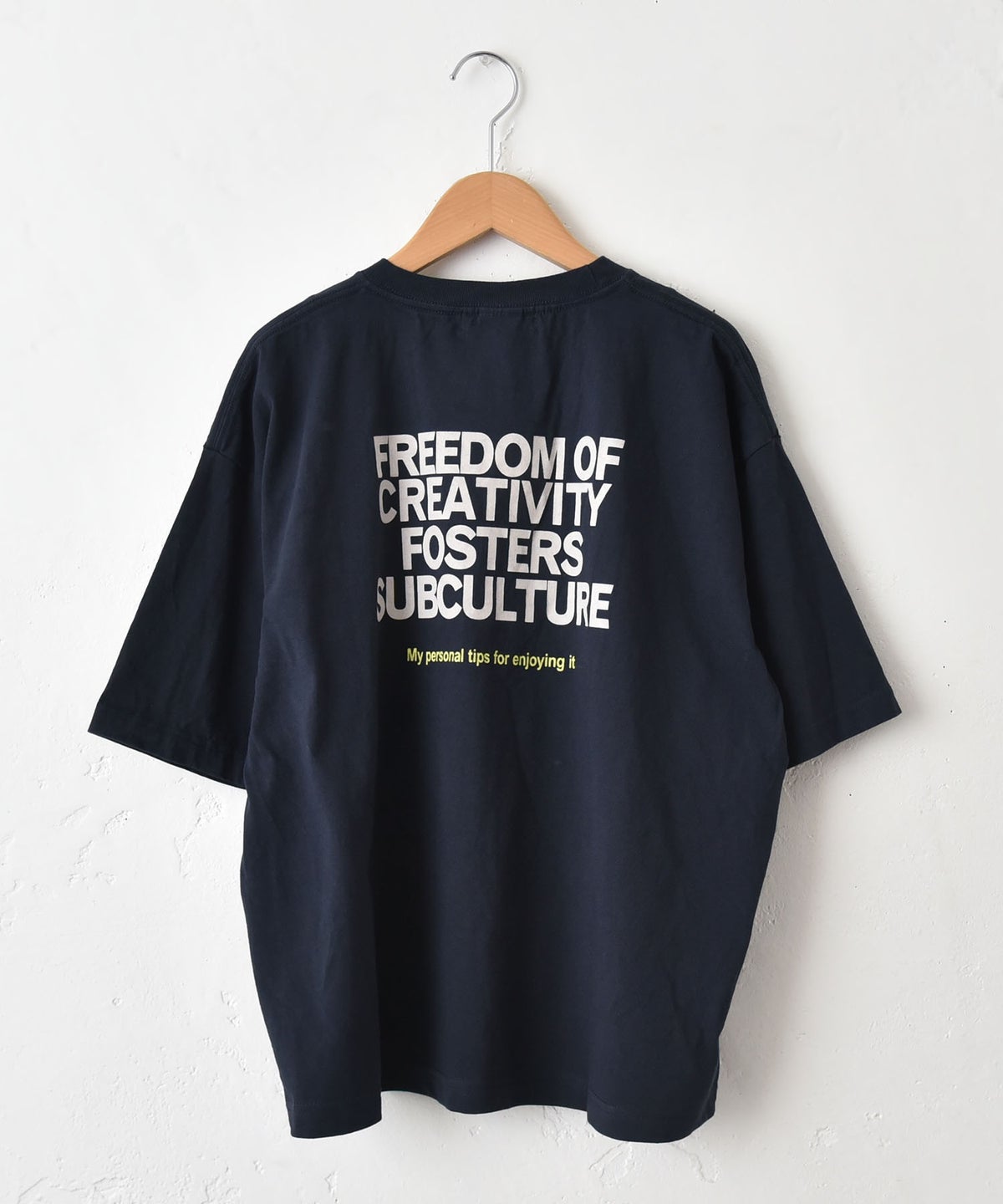 Our.｜ロゴ入り ワイドTee [[HU26-1116]][C]