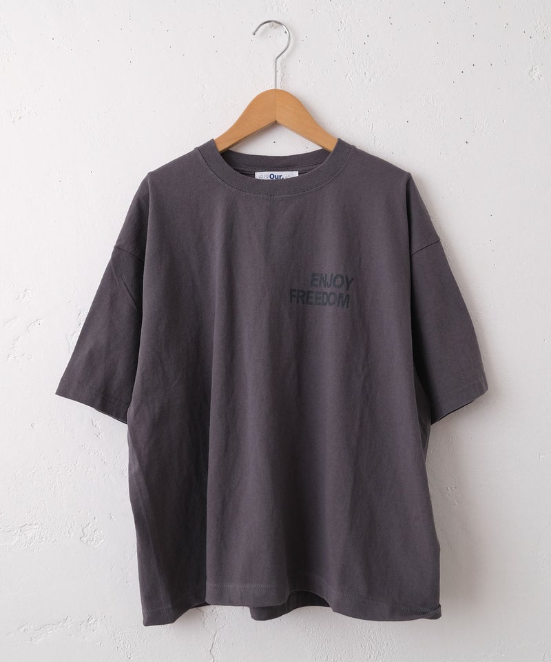 Our.｜ロゴ入り ワイドTee [[HU26-1116]][C]