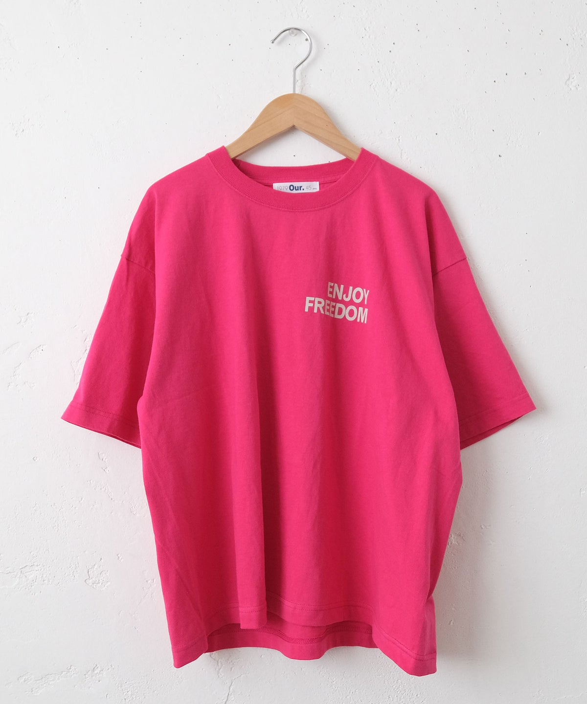 Our.｜ロゴ入り ワイドTee [[HU26-1116]][C]
