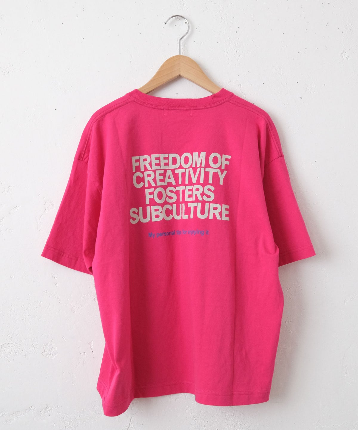 Our.｜ロゴ入り ワイドTee [[HU26-1116]][C]