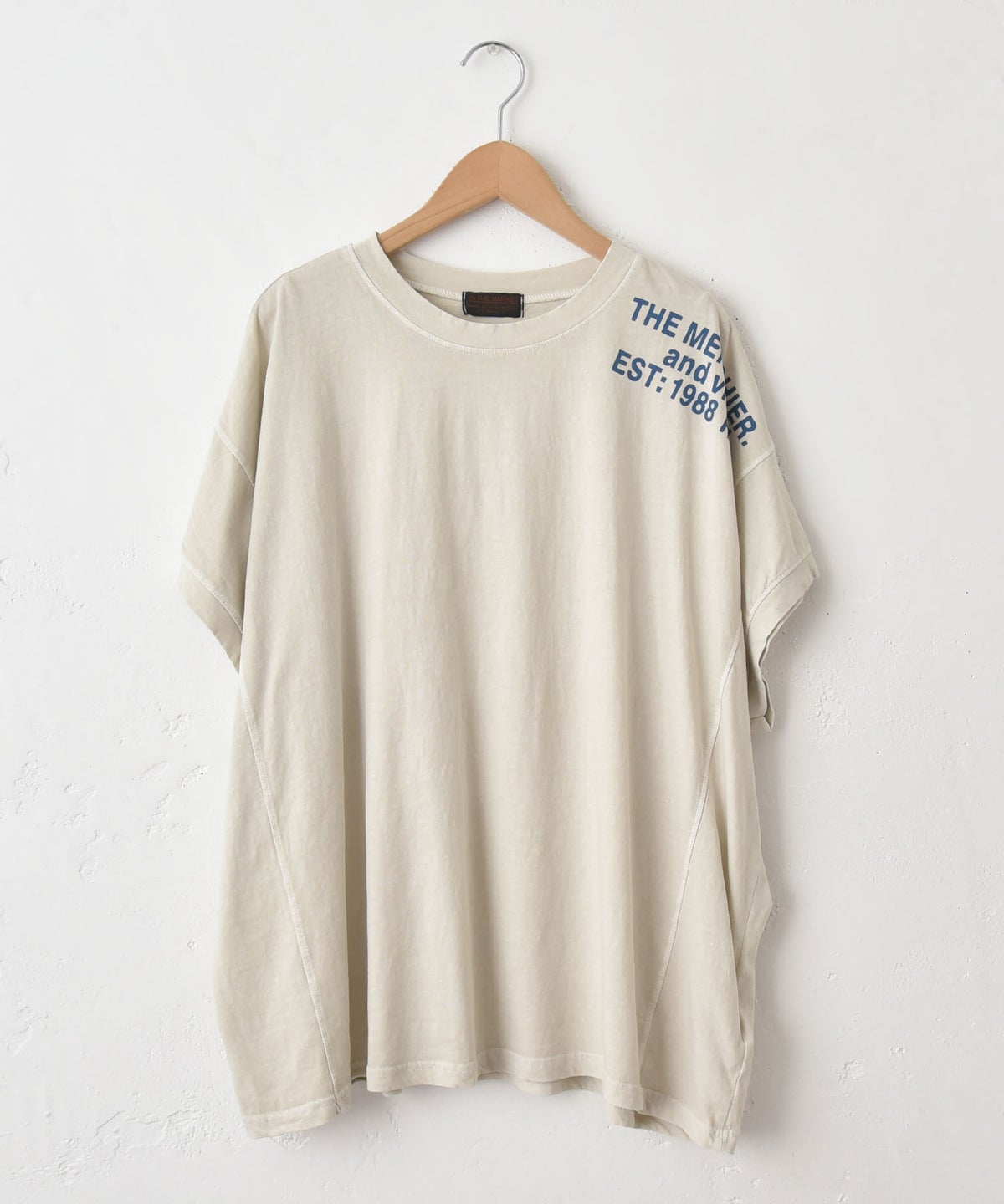  IN THE MARKET｜肩ロゴオーバーT [[C-2597]][C]