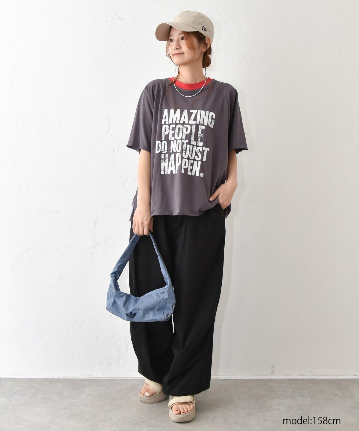 IN THE MARKET｜ヴィンテージ風ロゴT [[C-2595]][C]