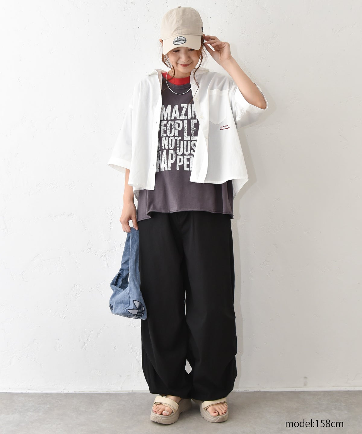 IN THE MARKET｜ヴィンテージ風ロゴT [[C-2595]][C]