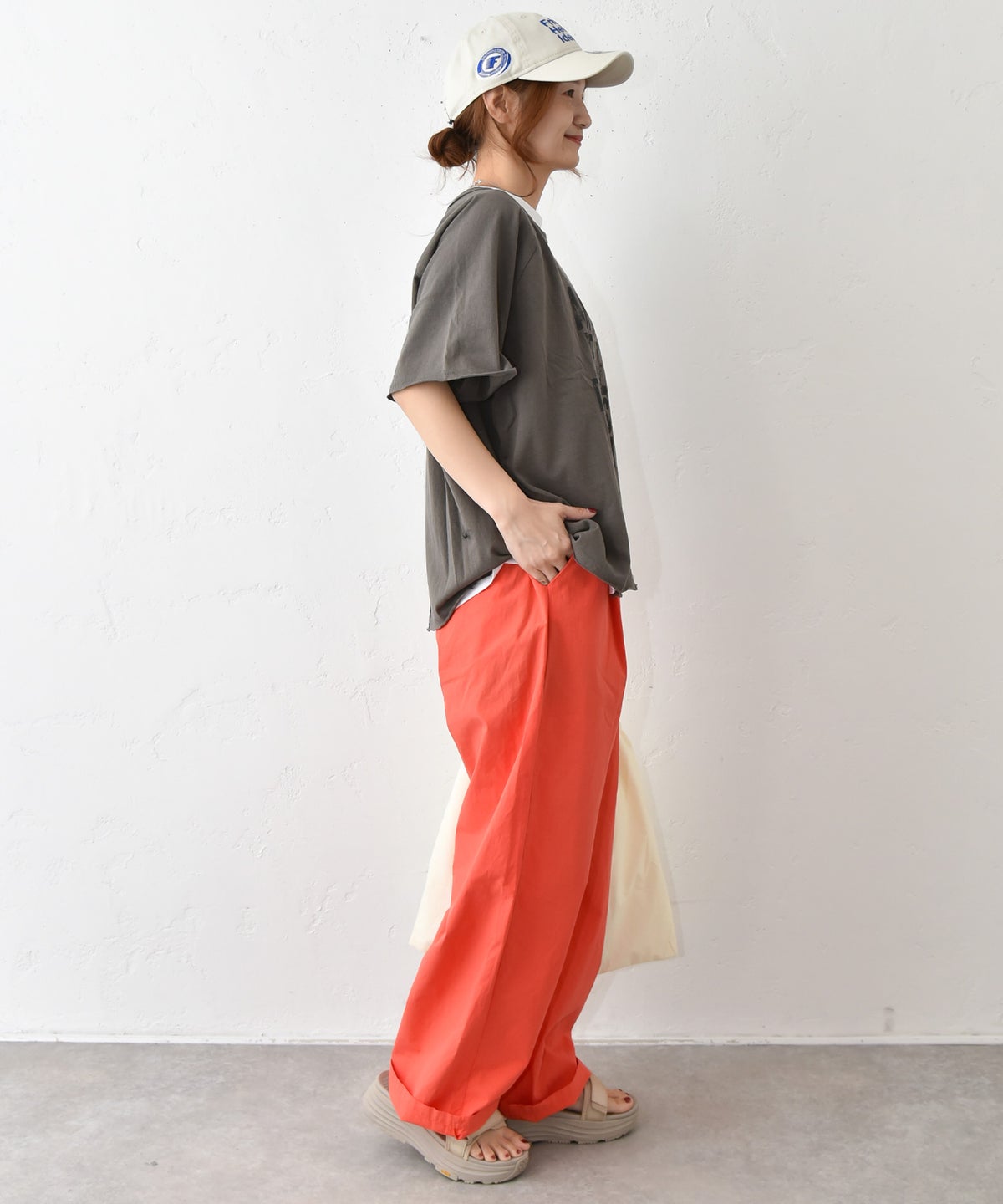 IN THE MARKET｜ヴィンテージ風ロゴT [[C-2595]][C]
