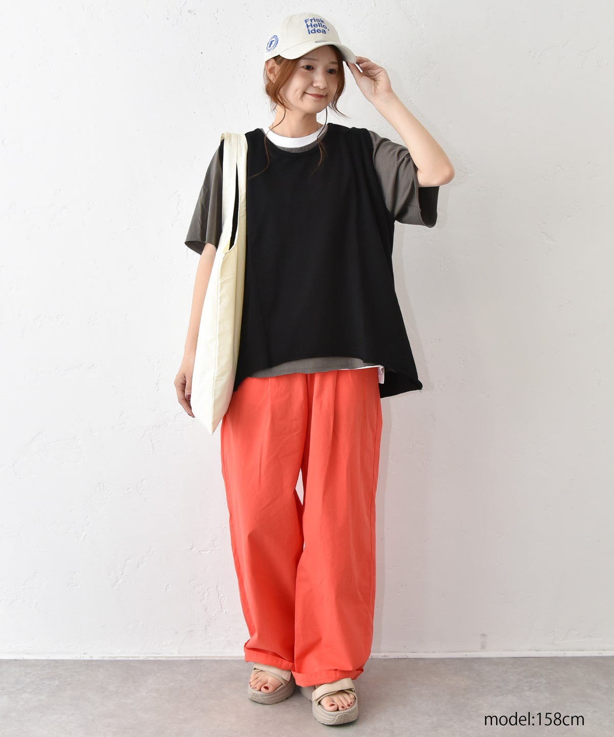 IN THE MARKET｜ヴィンテージ風ロゴT [[C-2595]][C]