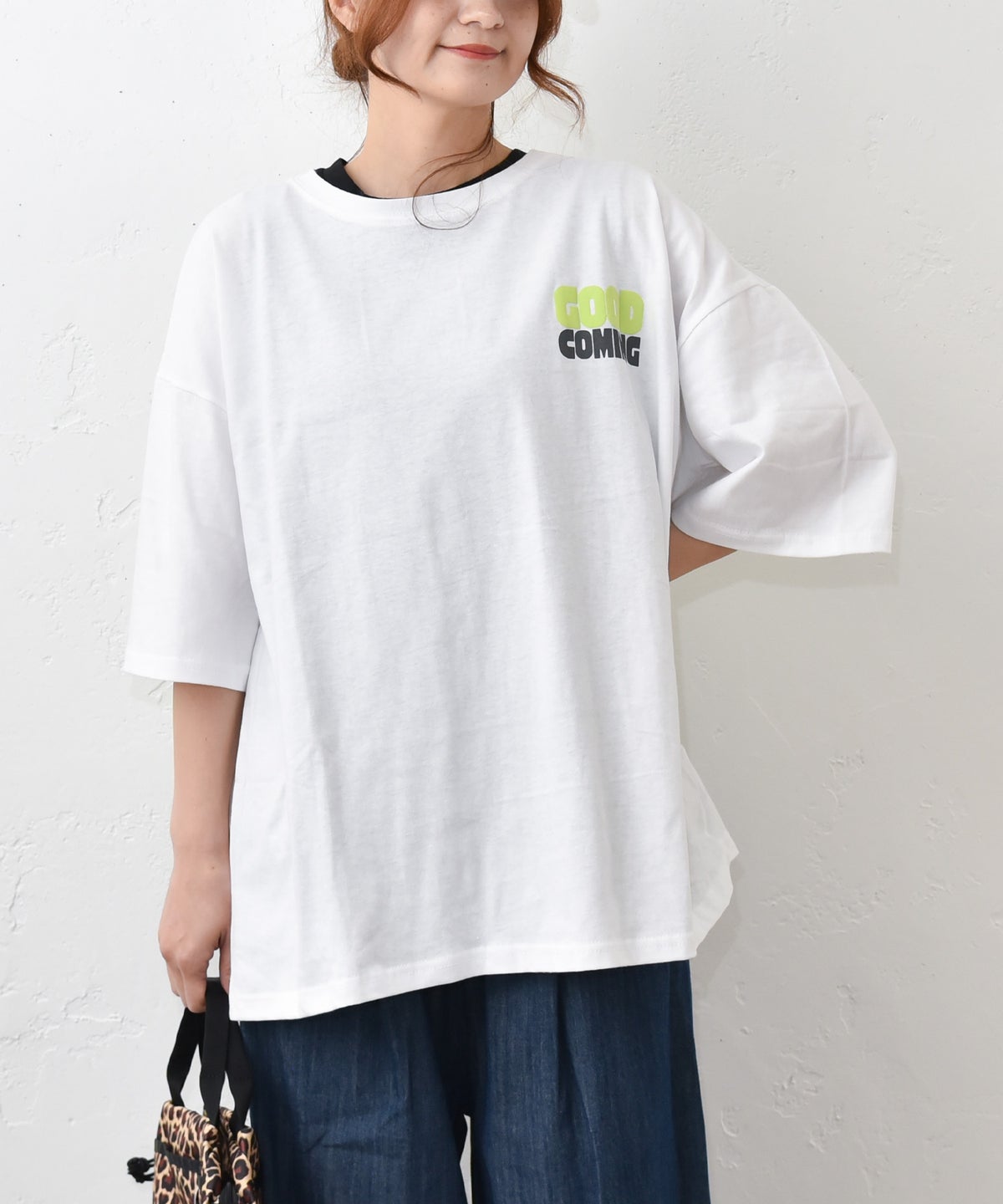 IN THE MARKET｜配色発泡ロゴプリントT [[C-2592]][C]