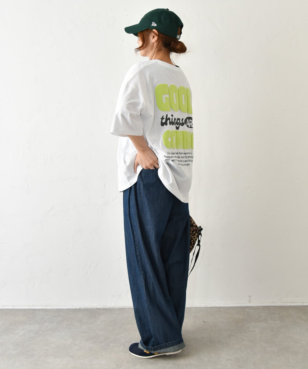 IN THE MARKET｜配色発泡ロゴプリントT [[C-2592]][C]