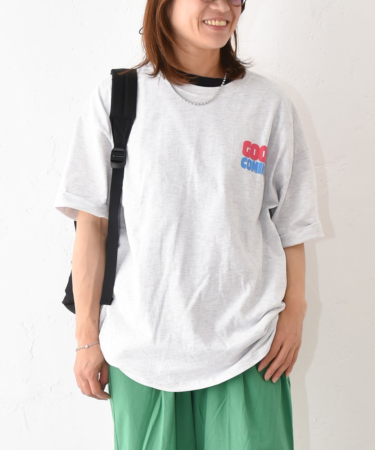 IN THE MARKET｜配色発泡ロゴプリントT [[C-2592]][C]