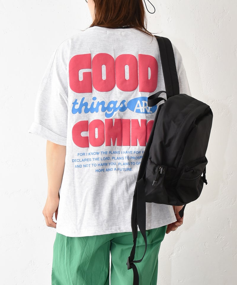 IN THE MARKET｜配色発泡ロゴプリントT [[C-2592]][C]