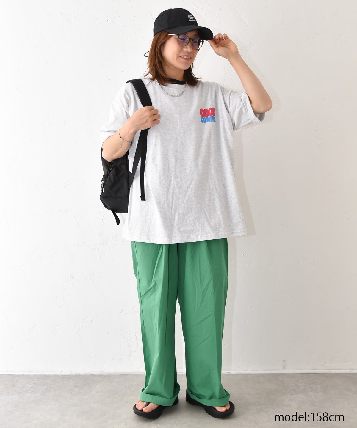 IN THE MARKET｜配色発泡ロゴプリントT [[C-2592]][C]