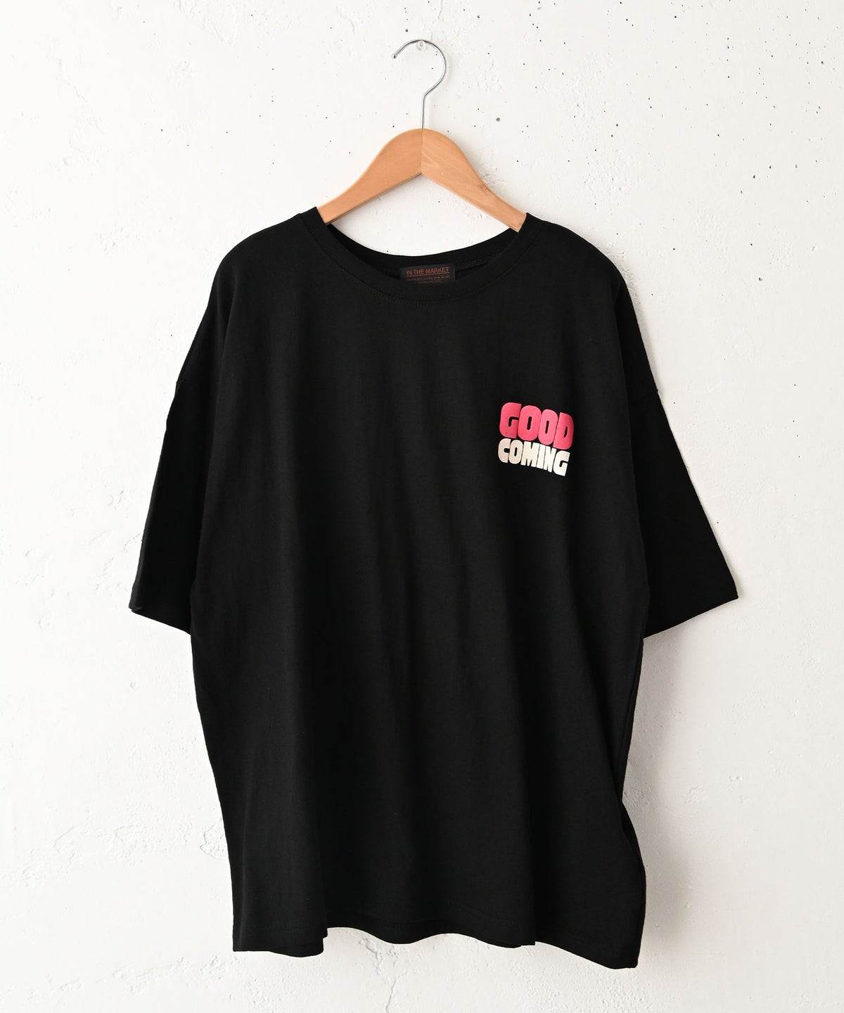  IN THE MARKET｜配色発泡ロゴプリントT [[C-2592]][C]