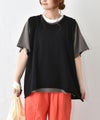 IN THE MARKET｜カレッジロゴBIIN THE MARKET｜ベストレイヤードタンク [[C-2591]][C]G T [[C-2527]][C]