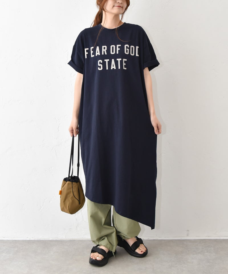 IN THE MARKET｜ロゴカットワンピース [[C-2589]][C]