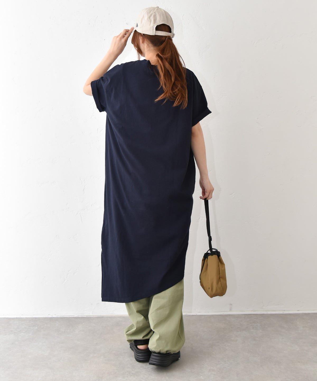 IN THE MARKET｜ロゴカットワンピース [[C-2589]][C]
