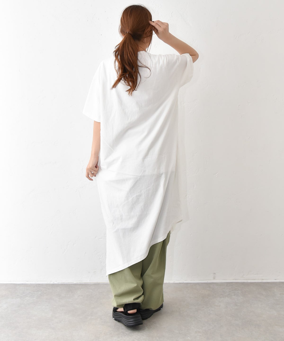 IN THE MARKET｜ロゴカットワンピース [[C-2589]][C]
