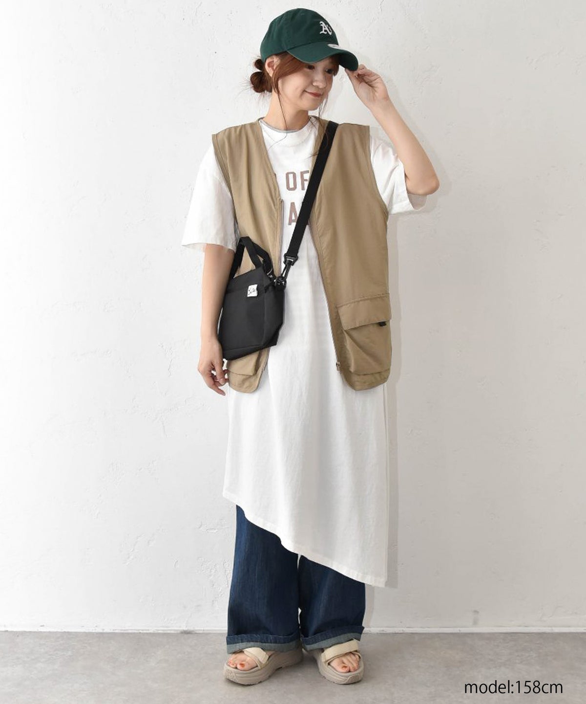 IN THE MARKET｜ロゴカットワンピース [[C-2589]][C]